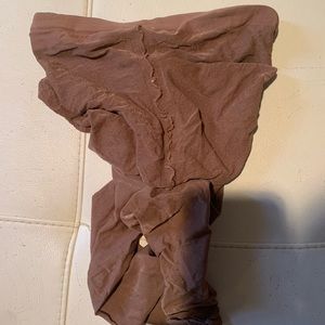 Sexy used pantyhose nice and soft brown color
